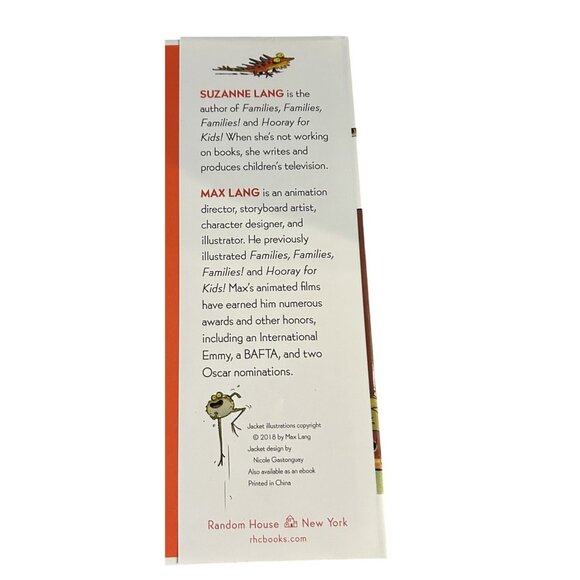 Grumpy Monkey Hardcover First Edition 12x12.5 Inches By Suzanne Lang Illustrated - Picture 3 of 4